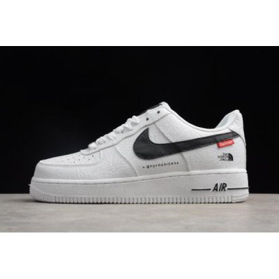 Nike Erkek Air Force 1 '07 X Supreme Beyaz / Siyah Kaykay Ayakkabı Türkiye - M1B8FODD